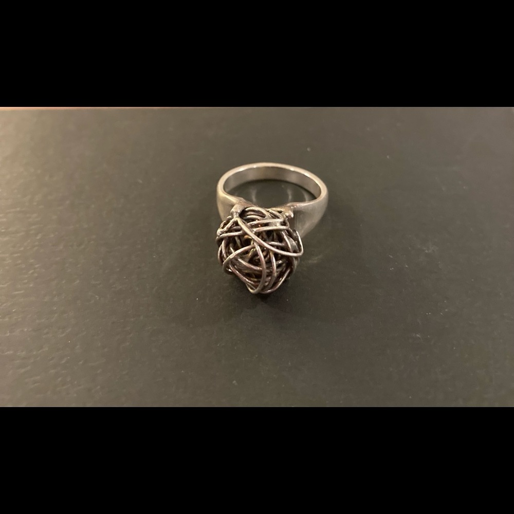 Sterling Silver Statement Ring - image 1